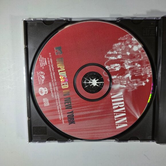 Nirvana MTV Unplugged In New York CD Album 1994 Geffen Records Acoustic - Picture 3 of 4